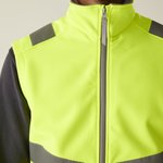 Hi-Vis Pro Contract Ablaze Softshell Bodywarmer – Bild 7