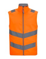 Hi-Vis Pro Contract Ablaze Softshell Bodywarmer – Orange