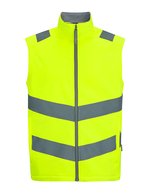 Hi-Vis Pro Contract Ablaze Softshell Bodywarmer – Yellow