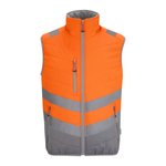 Hi-Vis 2-Tone Thermal Baffle Bodywarmer – Bild 3