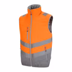 Hi-Vis 2-Tone Thermal Baffle Bodywarmer – Bild 5