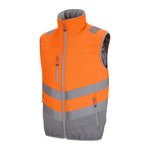 Hi-Vis 2-Tone Thermal Baffle Bodywarmer – Bild 5