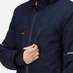 Regatta Professional Isolierte Regenjacke X-Pro Marauder III, Grey/Black S, RG208 – Bild 6