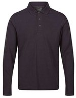 Regatta Professional Langarm-Poloshirt aus Piqué-Stoff, Black XS, RG222 – Phoque Gris