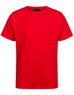 Regatta Professional Bio-Baumwoll T-Shirt mit Rundhalsausschnitt, Black XS, RG225 – Classic Red