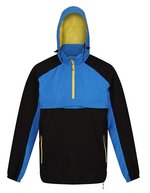 Regatta Professional Wasserdichter Vintage Anorak mit Stretch, Black/Seal Grey S, RG230 – Black/Strong Blue
