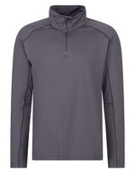 Regatta Professional Langarm-Shirt Stretch mit 1/4-Reißverschluss, Black S, RG240 – Foca Grigio