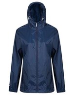 Regatta Professional Packaway Regen- und Windjacke für Damen, Black 34 (8), RG249 – Navy