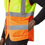 Regatta Professional Hi-Vis Warnweste mit Reißverschluss, Orange S, RG2510 – Bild 5
