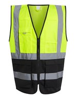 Regatta Professional Hi-Vis Warnweste mit Reißverschluss – Yellow/Black