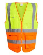 Regatta Professional Hi-Vis Warnweste mit Reißverschluss, Orange S, RG2510 – Jaune/Orange