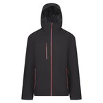 Regatta Professional Wasserdichte Isolierjacke mit 4-Wege-Stretch, Black/Classic Red S, RG253 – Bild 3