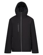 Regatta Professional Wasserdichte Isolierjacke mit 4-Wege-Stretch, Black/Classic Red S, RG253 – Black/Seal Grey