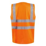 Regatta Professional Hi-Vis Supervisor Weste aus Recyclingmaterial, Orange S, RG254 – Bild 4