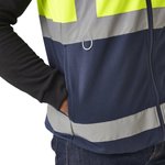 Regatta Professional Pro Hi-Vis Weste mit Reißverschluss, Orange S, RG257 – Bild 5