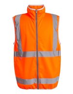 Regatta Professional Pro Hi-Vis Weste mit Reißverschluss, Orange S, RG257 – Bild 2