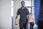Regatta Professional Antibakterielles Kurzarm-Poloshirt aus Piqué, Black/Lime M, RG264 – Bild 1