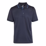 Regatta Professional Polo antibactérien manches courtes en piqué, Black/Lime M, RG264 – image 3