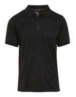 Regatta Professional Antibakterielles Kurzarm-Poloshirt aus Piqué – Black/Seal Grey