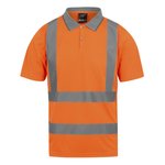 Pro Contract Hi-Vis Polo – Bild 3