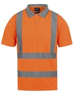 Pro Contract Hi-Vis Polo – Orange