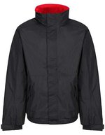 Regatta Professional Dover Jacket Black/Ash (Heather) XXS (RG297) – Black/Red