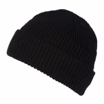 Regatta Professional Ribbed Acrylic Beanie for Winter, Black One Size, RG307 – image 3