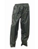 Regatta Professional Wasserdichte Regenhosen mit elastischem Bund, Black S, RG308N – Scuro Oliva