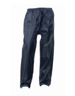 Regatta Professional Wasserdichte Regenhosen mit elastischem Bund, Black S, RG308N – Blu navy