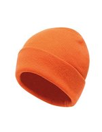 Regatta Professional Regatta Axton Cuffed Beanie, Polyacryl, Black One Size, RG325 – Magma Orange