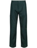 Regatta Professional Actionhose mit wasserabweisendem Baumwoll-Mix, Black 28/29, RG330 – Green