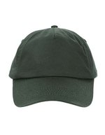 Regatta Professional Baumwoll-Polyester 5-Panel Cap, Black One Size, RG353 – Dark Green