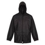 Regatta Professional Wasserdichte Herren Regenjacke mit Kapuze in, Black S, RG408N – Bild 3