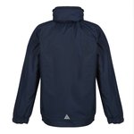 Regatta Junior Wasserdichte Kinderjacke mit Kapuze, Black/Ash (Heather) 104 (3-4 Jahre), RG418 – Bild 4