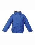 Regatta Junior Wasserdichte Kinderjacke mit Kapuze, Royal Blue/Navy 104 (3-4 Jahre), RG418 – Bild 2