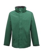Regatta Professional Wasserdichte Ardenmore Jacke mit Kapuze, Black S, RG461 – Bottle Green/Seal Grey (Solid)