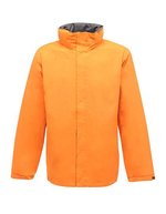 Regatta Professional Wasserdichte Ardenmore Jacke mit Kapuze, Black S, RG461 – Sun Orange/Seal Grey (Solid)