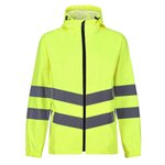 Regatta High Visibility Hi-Vis Packaway Jacke mit Kapuze, Orange S, RG497 – Bild 3