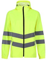 Regatta High Visibility Hi-Vis Packaway Jacke mit Kapuze – Yellow