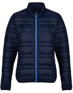 Regatta Professional Down-Touch Jacke mit Taschen für Damen, Black/Black 36 (10), RG4970 – Marine/Francais Bleu