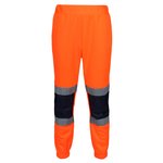 Regatta High Visibility Pro Hi-Vis Joggers mit Cordura-Knien, Orange/Navy S, RG5030 – Bild 3