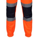 Regatta High Visibility Pro Hi-Vis Joggers mit Cordura-Knien, Orange/Navy S, RG5030 – Bild 5
