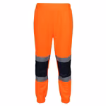 Regatta High Visibility Joggers Pro haute visibilité avec genoux Cordura, Yellow/Navy XXL, RG5030 – image 3