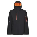 Regatta Professional Wasserdichte Softshelljacke mit RFID-Schutz, Black/Magma Orange S, RG5110 – Bild 3