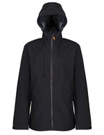 Regatta Professional Wasserdichte Softshell-Jacke mit Kapuze, Black S, RG514 – Bild 2