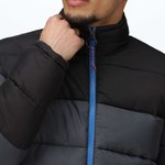 Regatta Professional Vintage Puffer Jacke mit recycelter Füllung, Seal Grey/Black S, RG536 – Bild 5