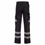 Regatta Professional Pantaloni da lavoro robusti con rivestimento WR, Black 28/29, RG5360 – immagine 4