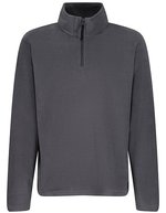 Regatta Professional Fleecepullover mit Viertel-Reißverschluss für Herren, Black XL, RG549 – Phoque Gris (Uni)