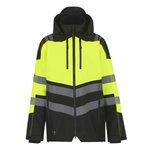 Hi-Vis X-Pro Waterproof Shell Veste (Class 2) – Bild 3