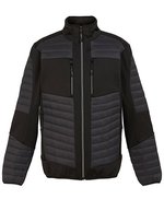 Regatta Professional E-volve Thermo Hybridjacke aus 20d-Polyamid, Ash (Heather)/Black XS, RG563 – Bild 2